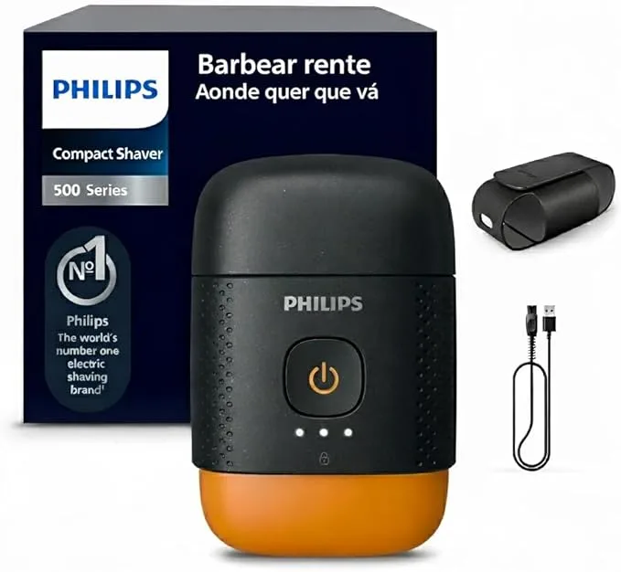 Philips Barbeador elétrico compacto, Série 500 S595/05