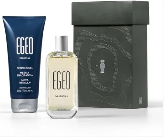 Kit Dia dos Pais Boticario Perfume Egeo Original com Body Spray 2 Itens | 2 Itens, Dia dos Pais, Perfume Egeo, Body Spray Incluso