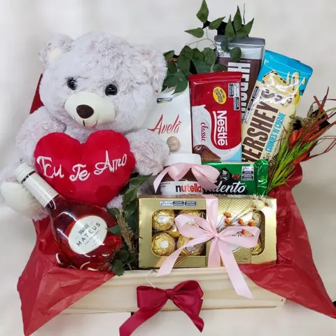 ❤️🐻 Baú Meu Grande Amor – Especial Dia dos Namorados