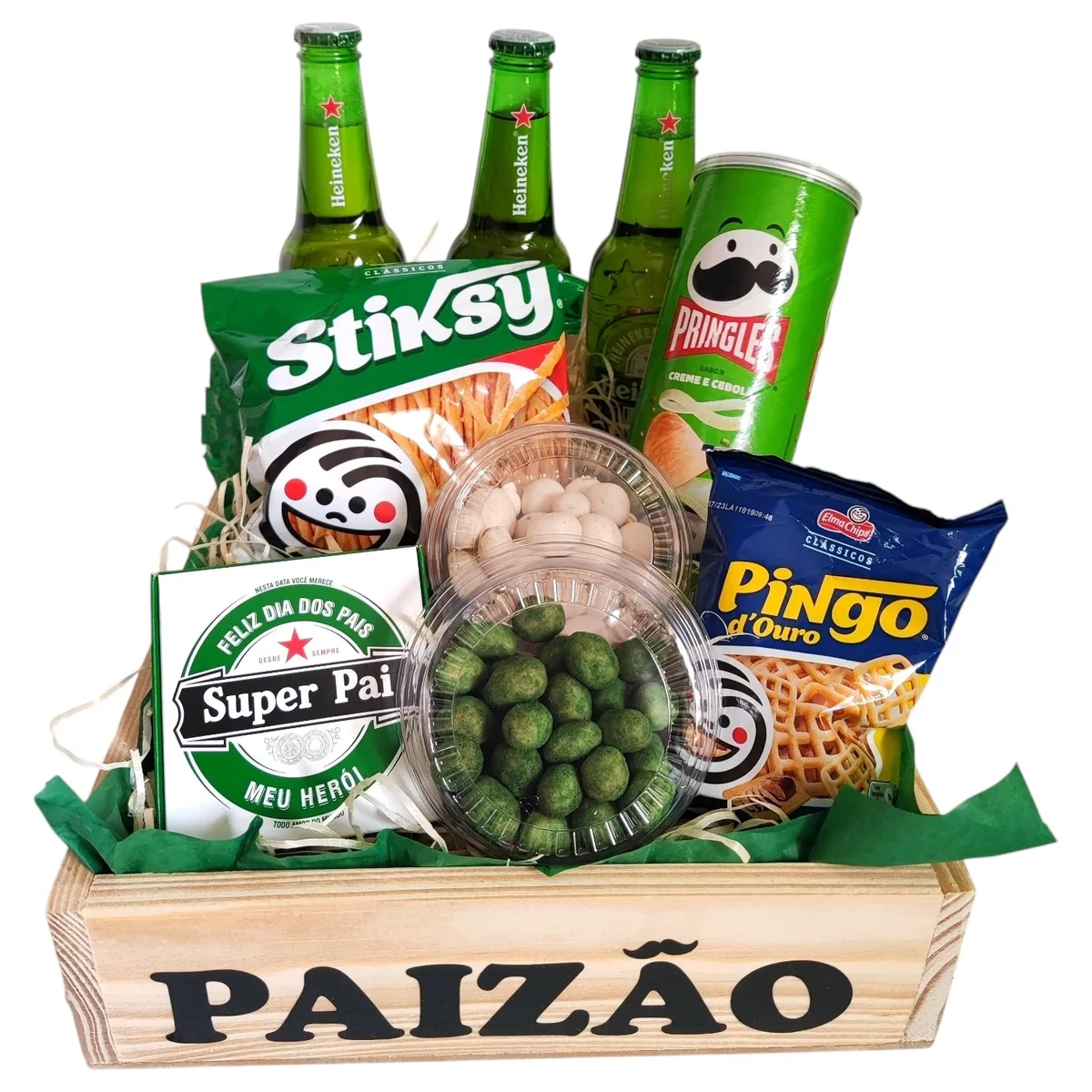 Cesta de cerveja – Super pai