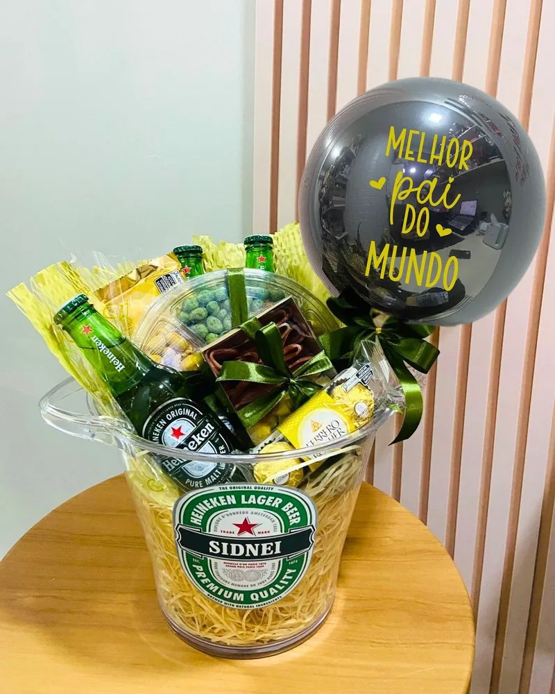 Cesta Heineken – Melhor Pai do Mundo 💚