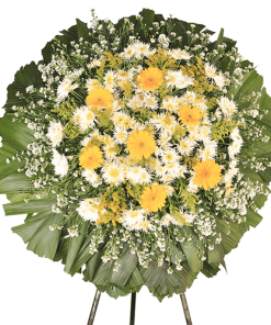 Coroa de Flores Premium Gold