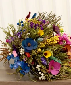 Alternative view of Mega Buquê de Flores Secas Coloridas