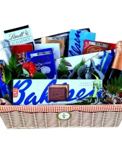 Cesta Chocolates Premium c/ Espumantes