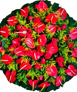 Coroa de Flores Tradicional E